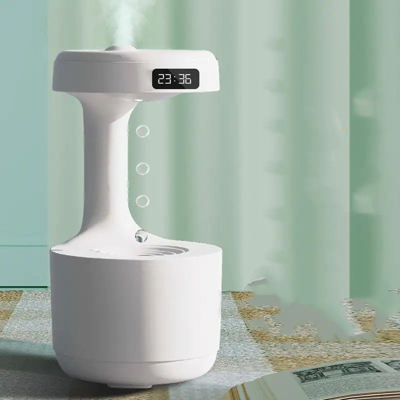 Silent Sleep Enhancer Humidifier with Clock