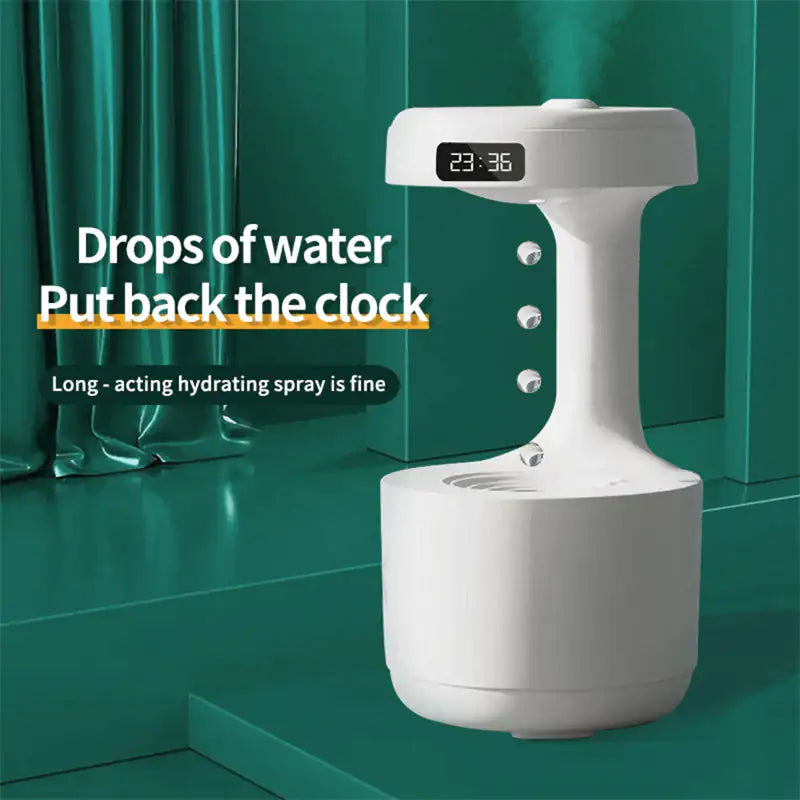 Silent Sleep Enhancer Humidifier with Clock