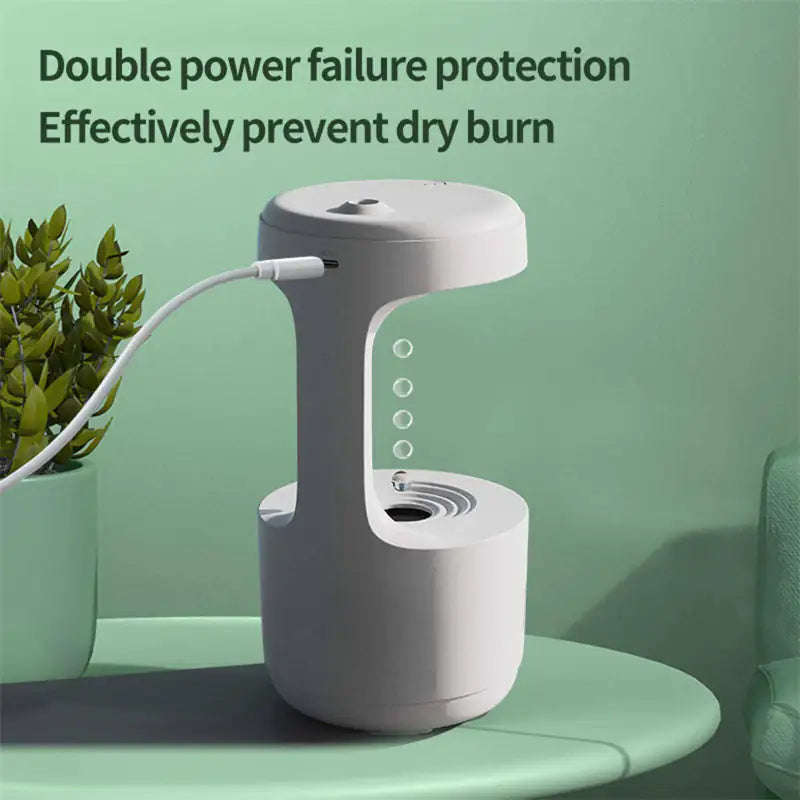 Silent Sleep Enhancer Humidifier with Clock