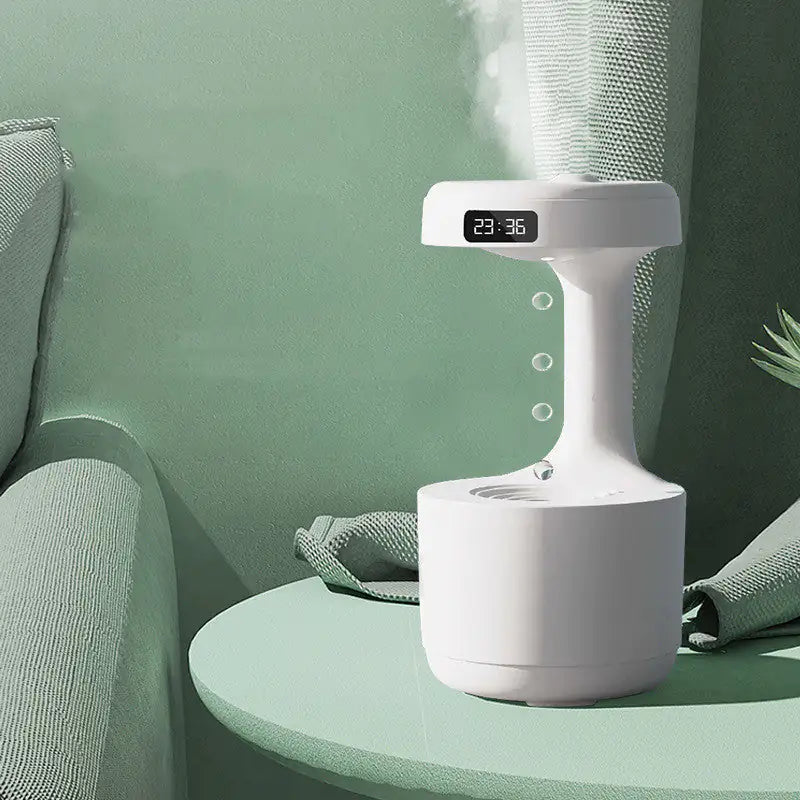 Silent Sleep Enhancer Humidifier with Clock