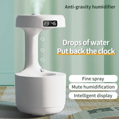 Silent Sleep Enhancer Humidifier with Clock